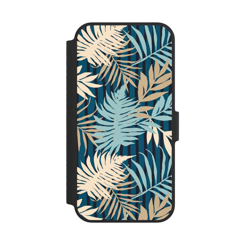 iPhone 14 NIVOflip Palm Garden Beige Pattern