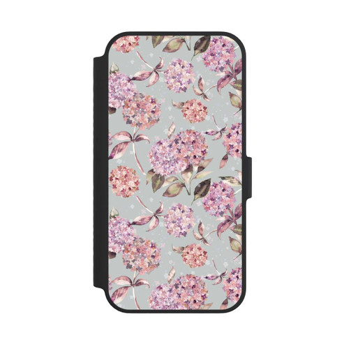 Apple iPhone 14 NIVOflip Pastel Magic Hydrangea Floral Watercolor Pink