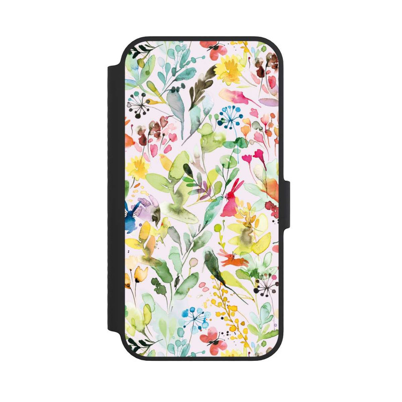 iPhone 14 NIVOflip Wild Flowers Meadow Pink