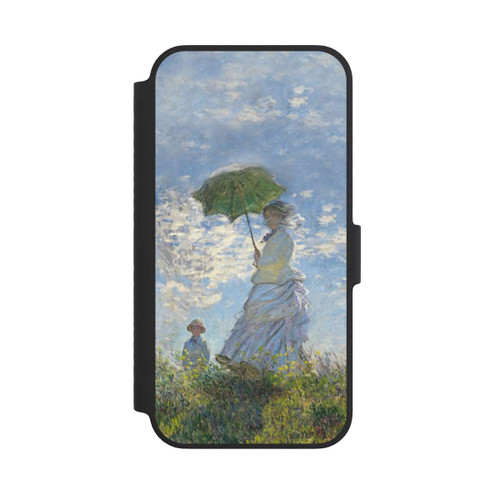 Apple iPhone 14 NIVOflip Frau mit Sonnenschirm - Monet