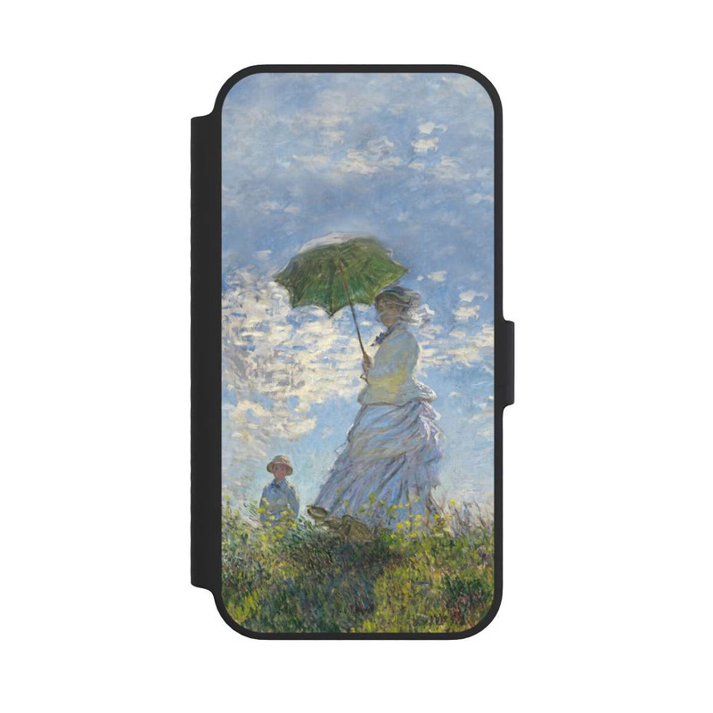 iPhone 14 NIVOflip Frau mit Sonnenschirm - Monet