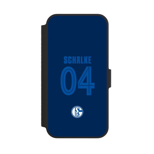 Apple iPhone 14 NIVOflip Schalke 04 Dunkelblau