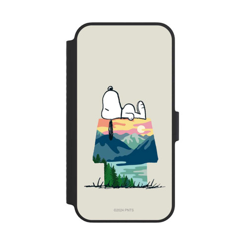 Apple iPhone 14 NIVOflip Snoopy Camping Hütte