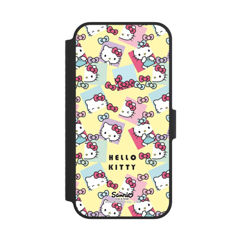 Apple iPhone 14 NIVOflip Hello Kitty Pastellmuster
