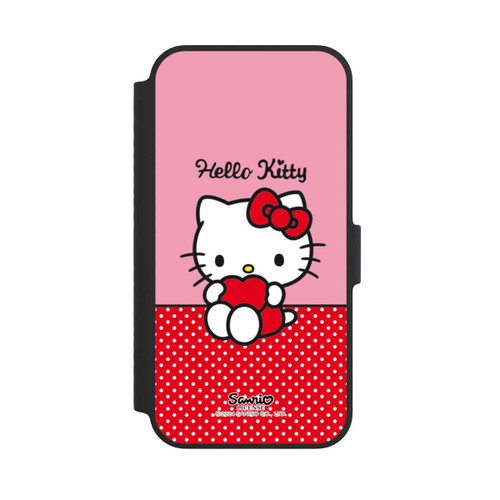 Apple iPhone 14 NIVOflip Hello Kitty sitzend mit Herz