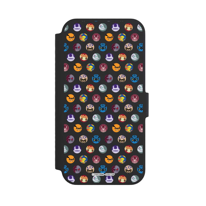 iPhone 14 NIVOflip Bijuu Muster Transparent