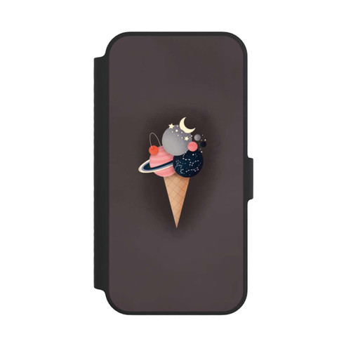 Apple iPhone 14 NIVOflip Weltraum Eis