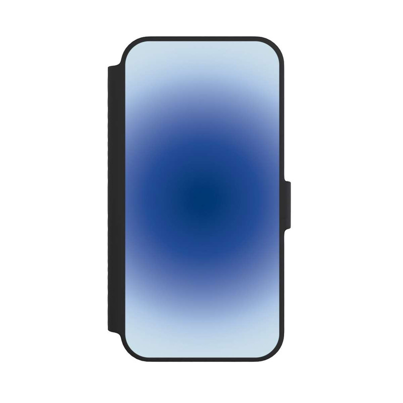 iPhone 14 NIVOflip Aura blue circle