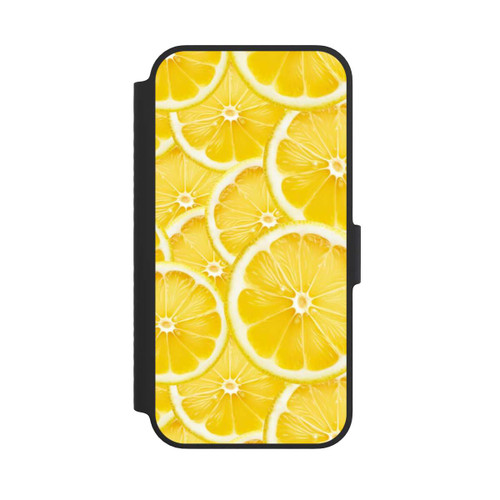 Apple iPhone 14 NIVOflip Zitrone Muster