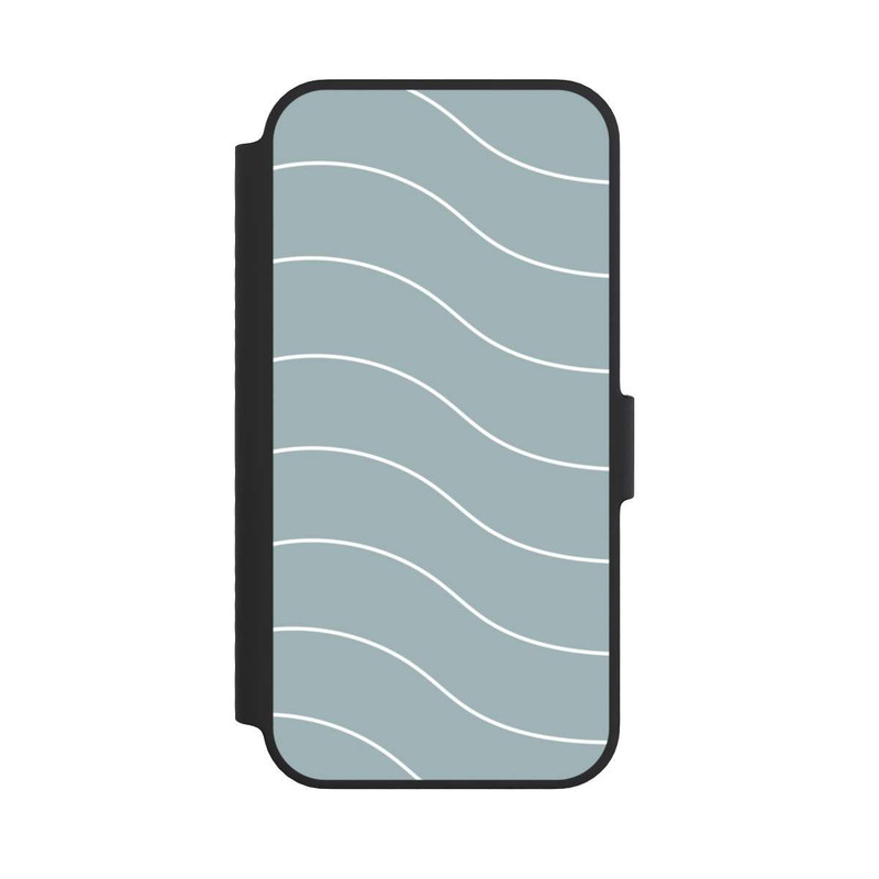 iPhone 14 NIVOflip Trendy Lines White Green