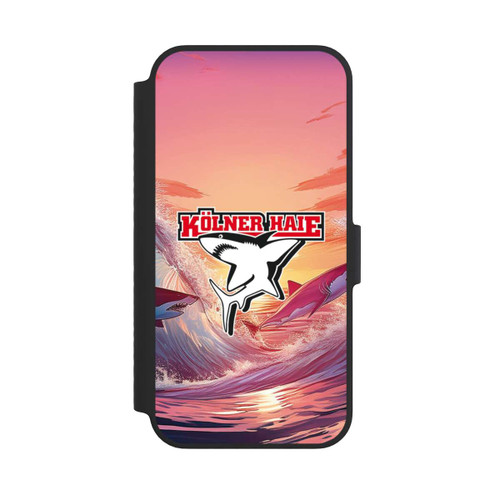 Apple iPhone 14 NIVOflip Kölner Haie Ocean KI