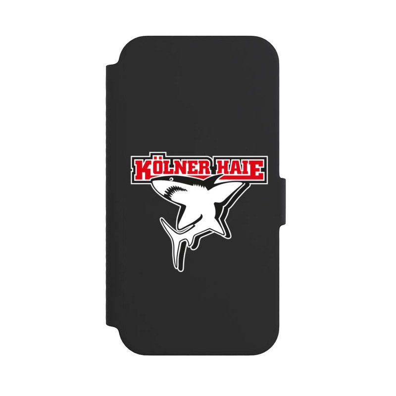 iPhone 14 NIVOflip Kölner Haie Logo Transparent