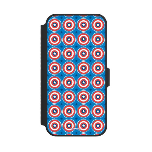 Apple iPhone 14 NIVOflip Captain American Shield Pattern