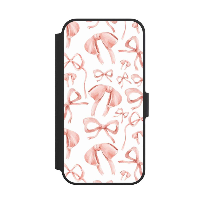 iPhone 14 NIVOflip Noeud de Ruban Rose