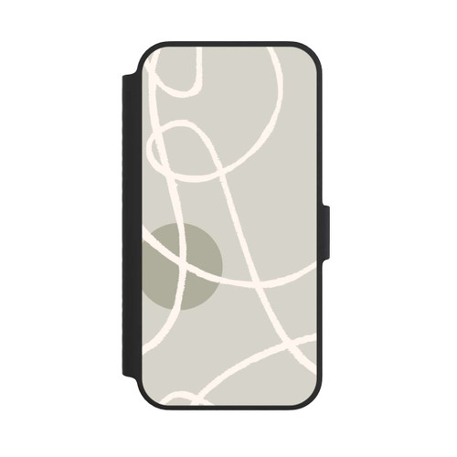 Apple iPhone 14 NIVOflip Laced Up Beige
