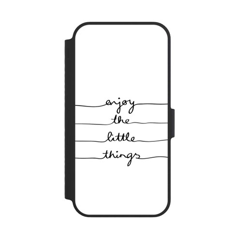 Apple iPhone 14 NIVOflip Enjoy The Little Things White