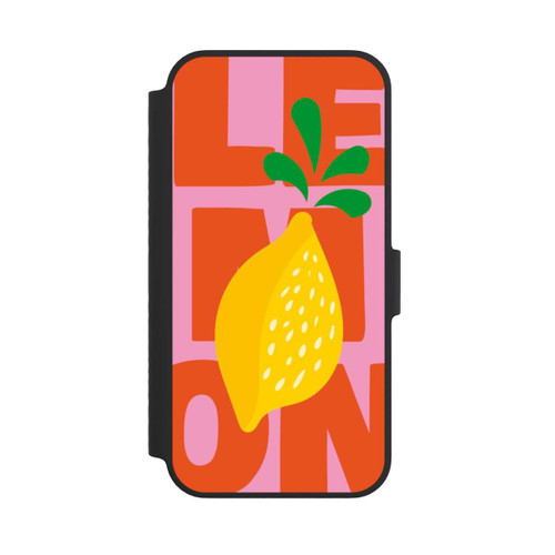Apple iPhone 14 NIVOflip Dopamin Lemon