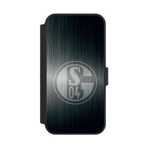 Apple iPhone 14 NIVOflip Schalke 04 Metall Look