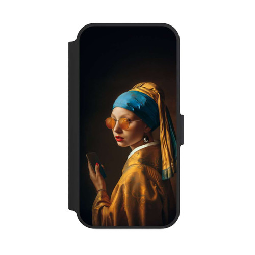 Apple iPhone 14 NIVOflip Modern Pearl Girl