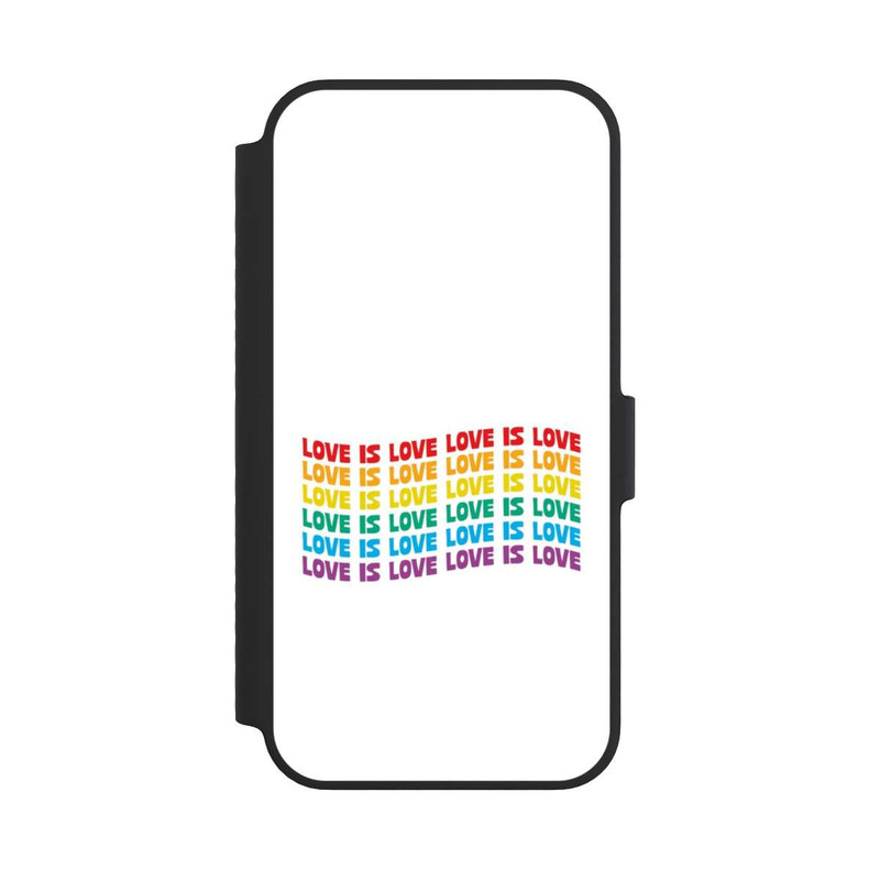 iPhone 14 NIVOflip Love is Love Flag