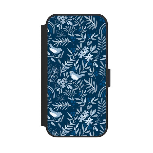 Apple iPhone 14 NIVOflip Classic Blue Pattern
