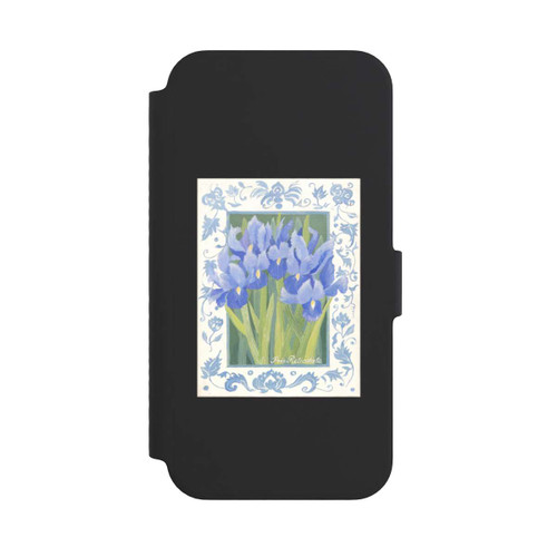 Apple iPhone 14 NIVOflip Blue Iris, by Jennifer Abbott