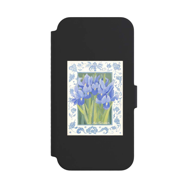 iPhone 14 NIVOflip Blue Iris, by Jennifer Abbott