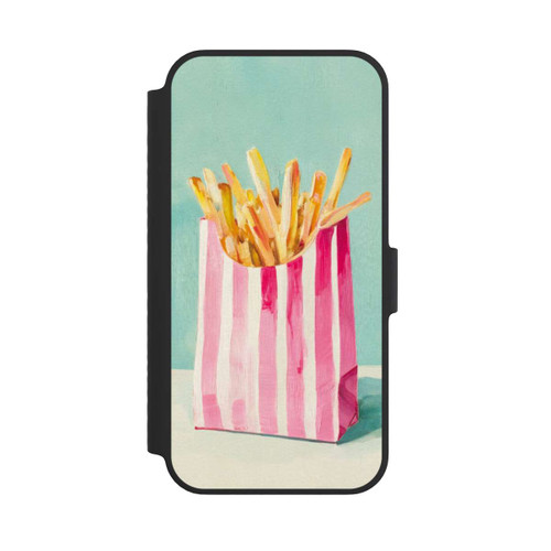Apple iPhone 14 NIVOflip Retro Pommes Blau Watercolor