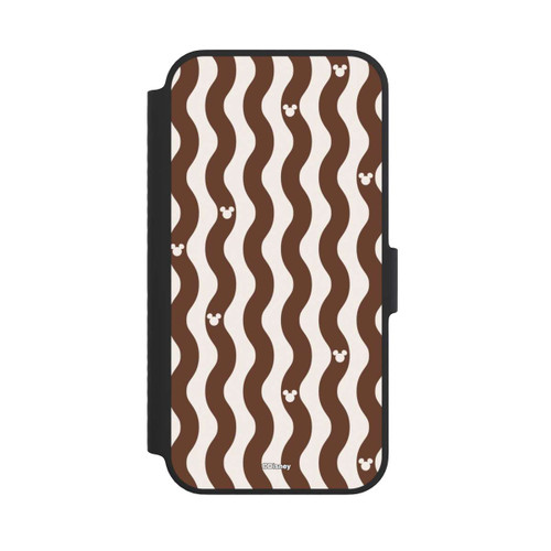 Apple iPhone 14 NIVOflip Micky Muster Braune Wellen