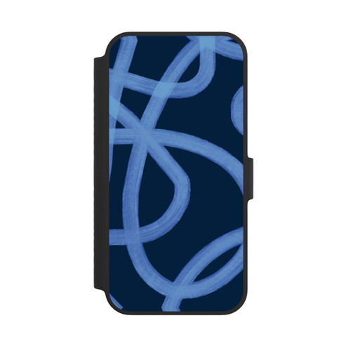 Apple iPhone 14 NIVOflip Laced Up Tones of Blue