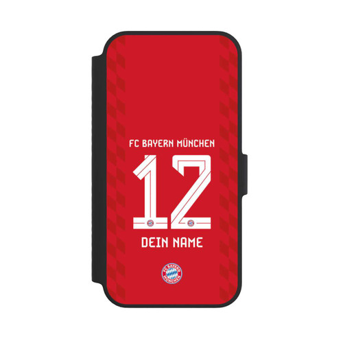 Apple iPhone 14 NIVOflip FC Bayern München Trikot Personalisierbar 25-26