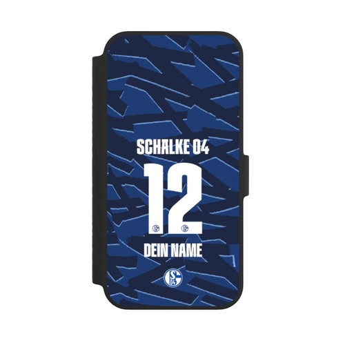 Apple iPhone 14 NIVOflip Schalke 04 Trikot Personalisierbar 25-26