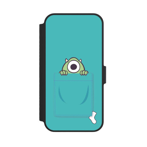 Apple iPhone 14 NIVOflip Monster AG P Green Background