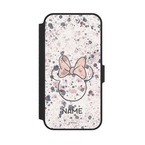 Apple iPhone 14 NIVOflip Minnie Watercolor Personalisierbar
