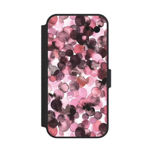 Apple iPhone 14 NIVOflip Blätterzauber Pink