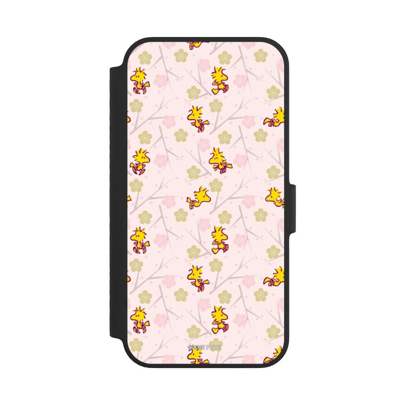 iPhone 14 NIVOflip Woodstock Pink Muster