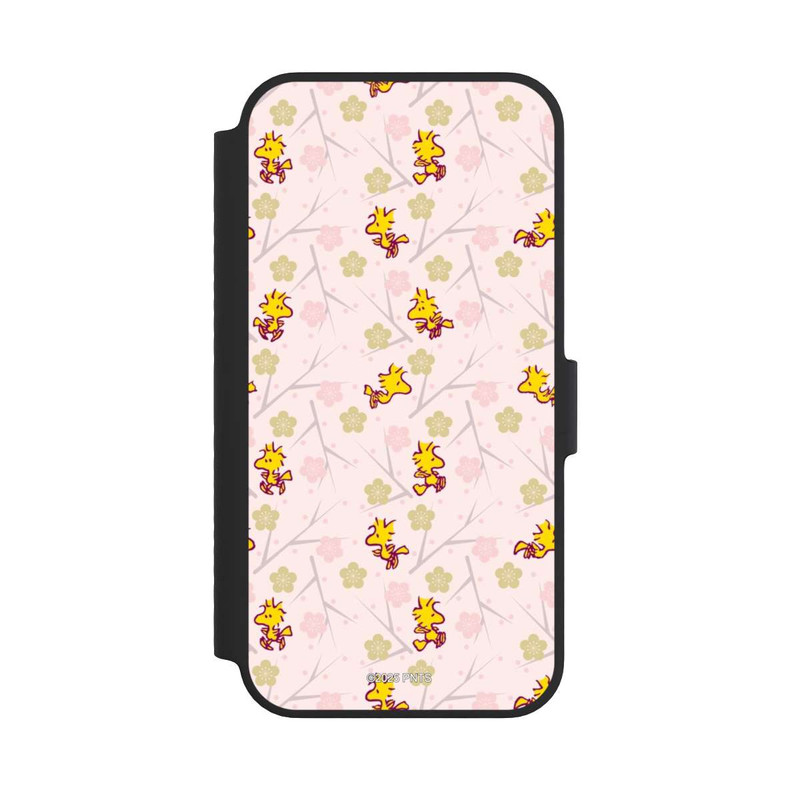 iPhone 14 NIVOflip Woodstock Pink Muster