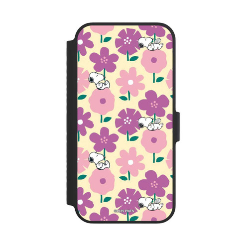 Apple iPhone 14 NIVOflip Peanuts Flower Pattern Yellow