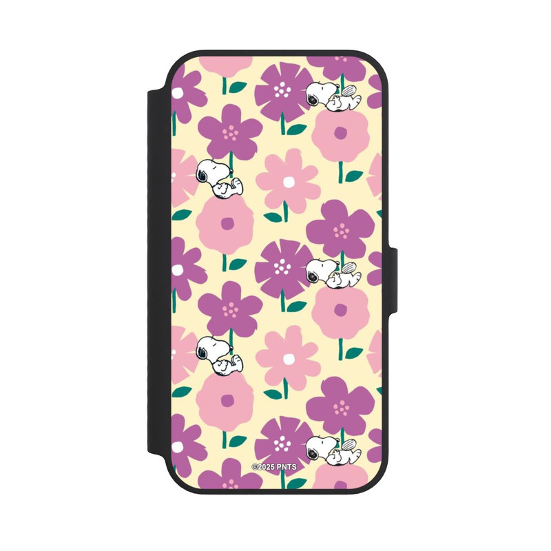 iPhone 14 NIVOflip Peanuts Flower Pattern Yellow