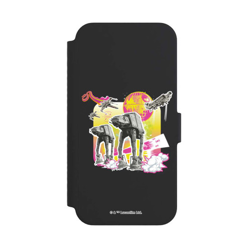 Apple iPhone 14 NIVOflip AT-AT All Terrain Armored Transport Neon Star Wars