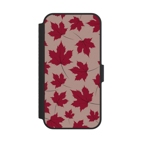 Apple iPhone 14 NIVOflip Herbstzauber Rote Blätter