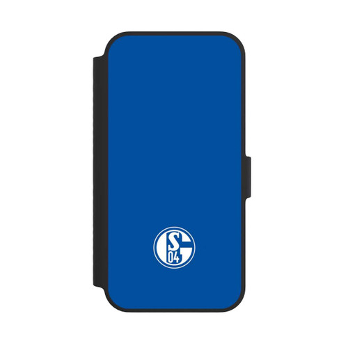 Apple iPhone 14 NIVOflip FC Schalke 04 Logo Blau