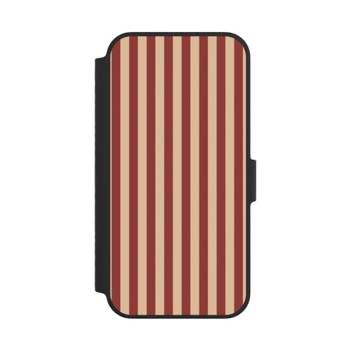 Apple iPhone 14 NIVOflip Streifen Tan