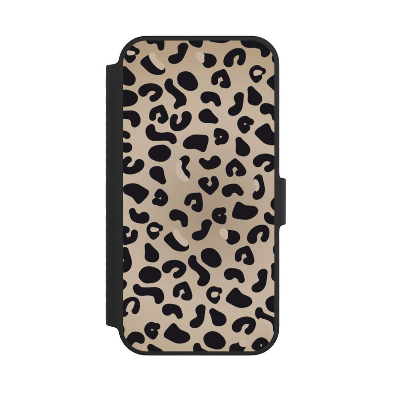 iPhone 14 NIVOflip Cheetah Pattern Light Brown