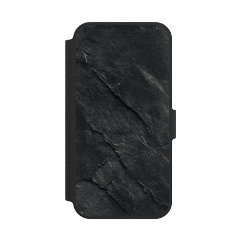 Apple iPhone 14 NIVOflip Dunkler Schiefer Look