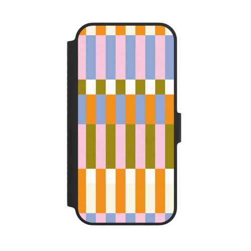 Apple iPhone 14 NIVOflip Buntes Karomuster