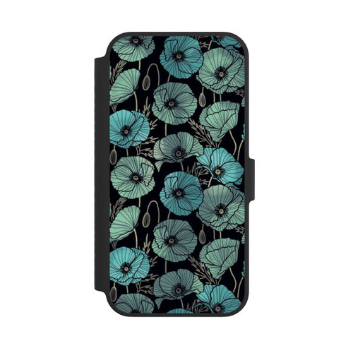 Apple iPhone 14 NIVOflip Sommermohn Grün