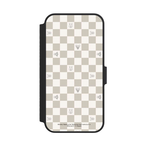 Apple iPhone 14 NIVOflip Winnie Puuh Kariert Beige