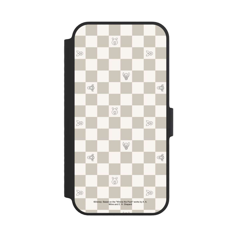 iPhone 14 NIVOflip Winnie Puuh Kariert Beige