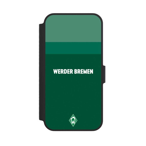 Apple iPhone 14 NIVOflip Werder Bremen Schriftzug Raute